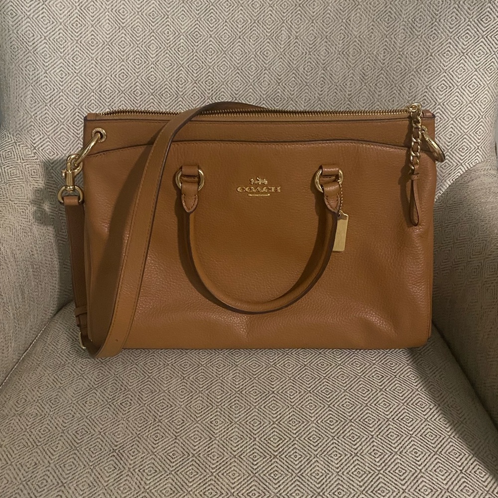COACH Brown Leather Purse